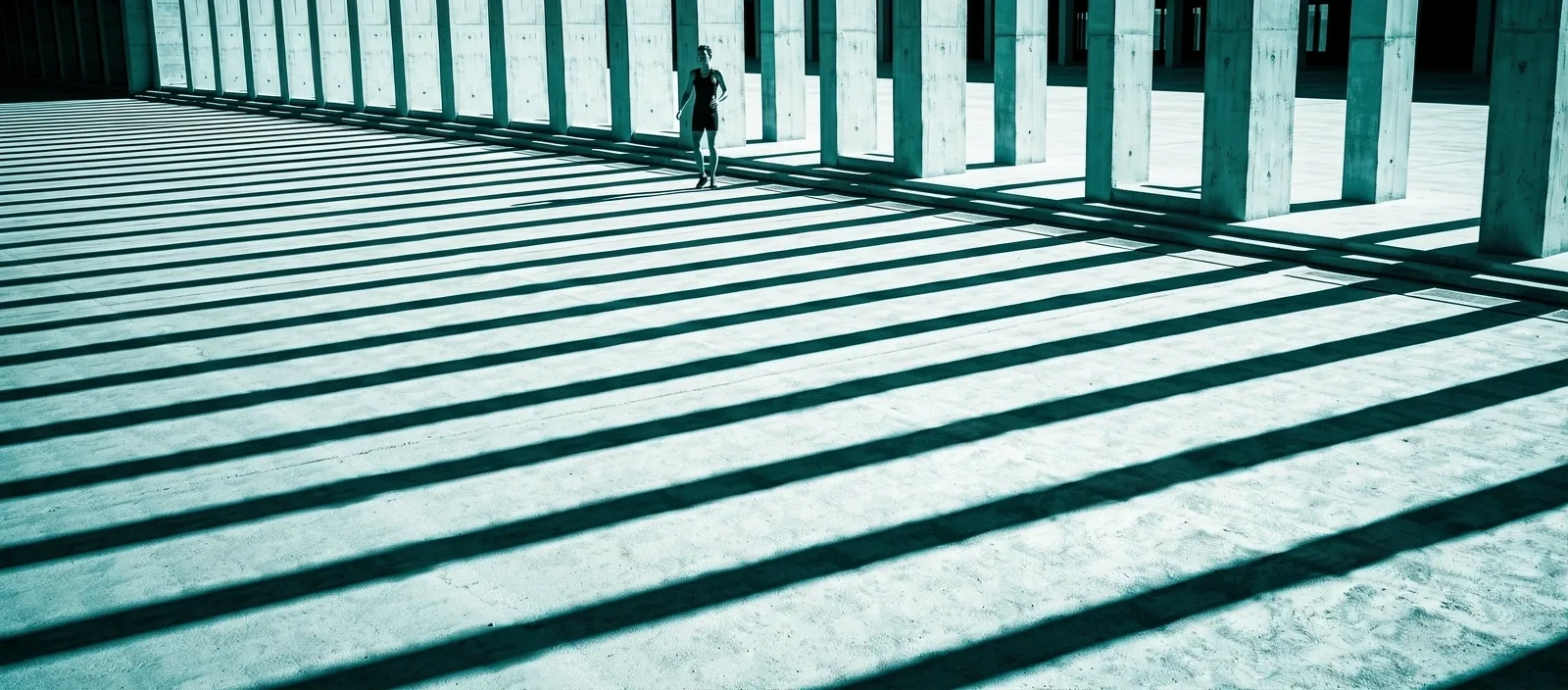 Architectural space representing structured wellness